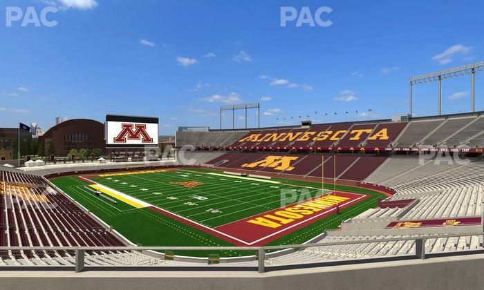 Huntington Bank Stadium - Section 232 Seat View