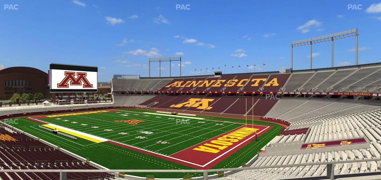 Huntington Bank Stadium - Section 233 Seat View