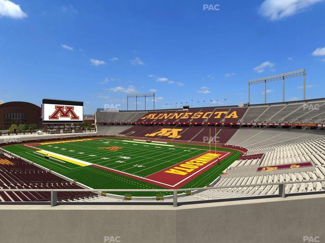 Huntington Bank Stadium - Section 233 Seat View