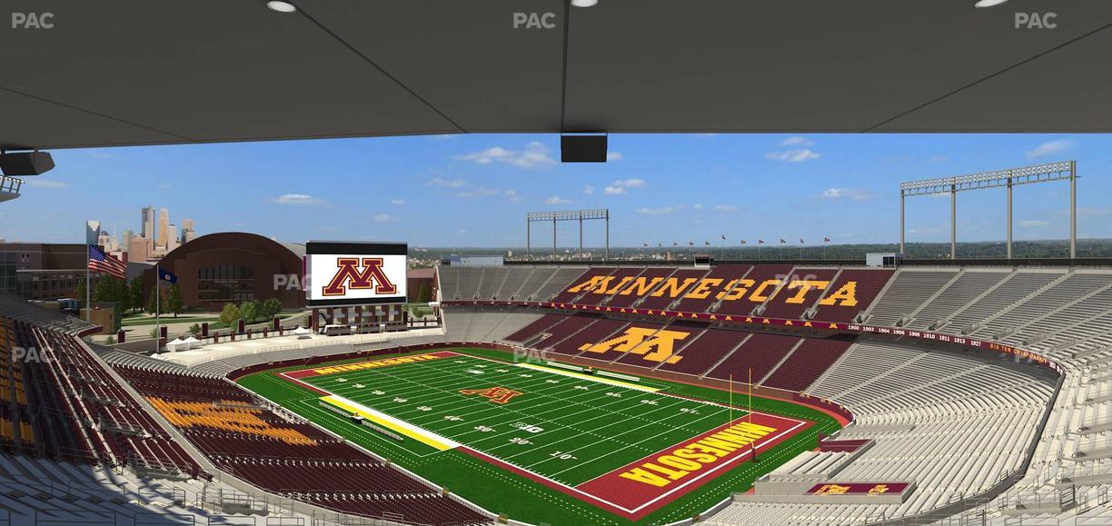 Huntington Bank Stadium - Section 233 Seat View