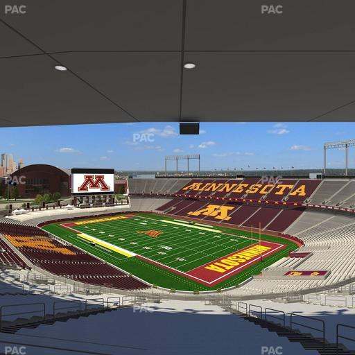 Huntington Bank Stadium - Section 233 Seat View