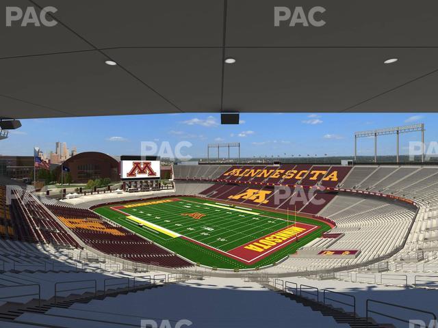 Huntington Bank Stadium - Section 233 Seat View Huntington Bank Stadium - Section 233 Seat View