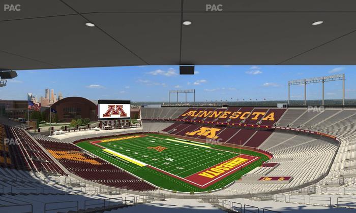 Huntington Bank Stadium - Section 233 Seat View