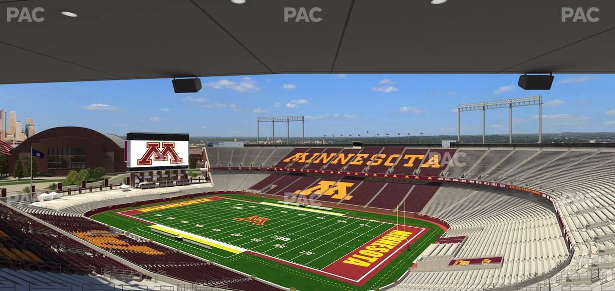 Huntington Bank Stadium - Section 234 Seat View