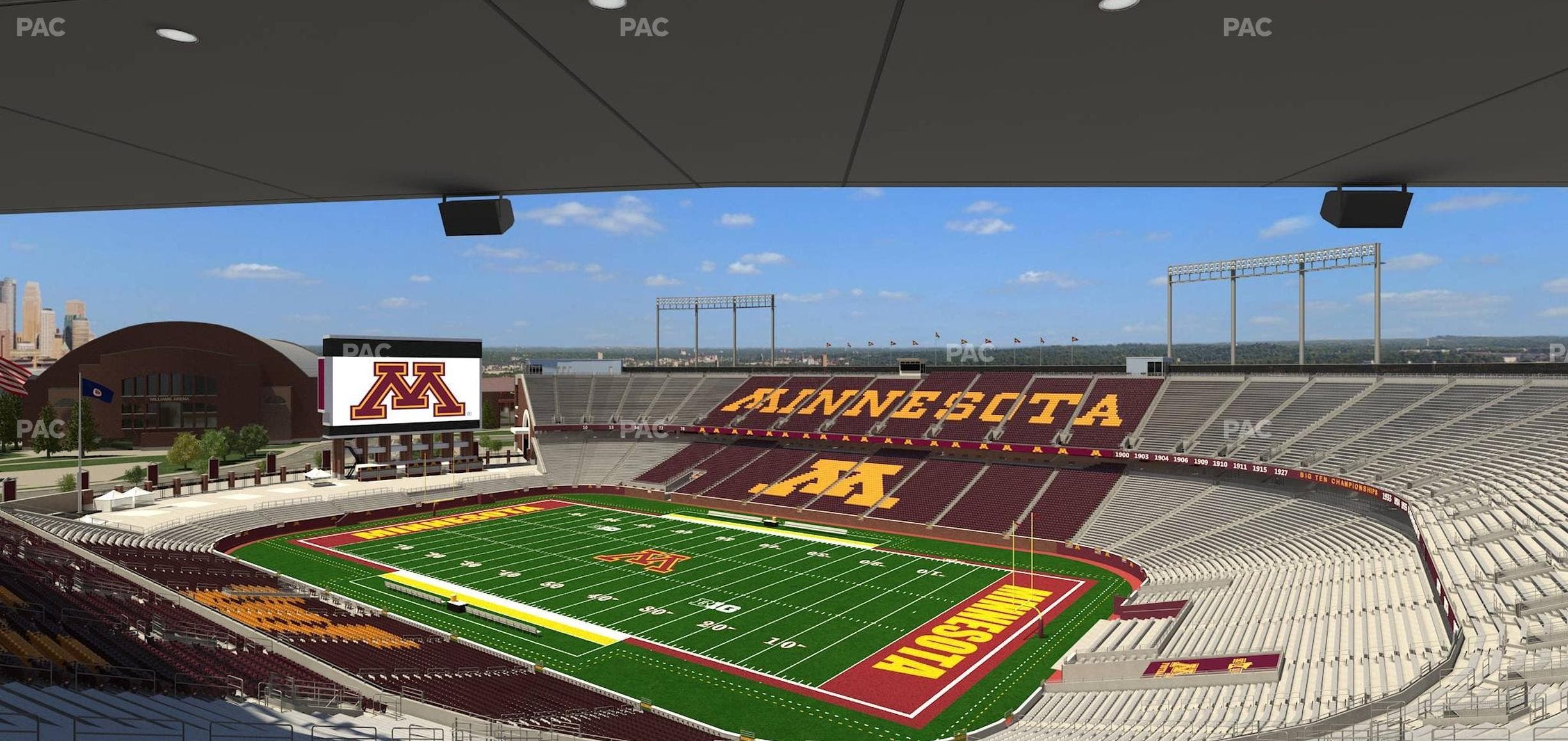 Huntington Bank Stadium - Section 234 Seat View