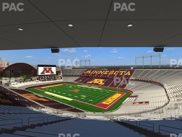 Huntington Bank Stadium - Section 234 Seat View Huntington Bank Stadium - Section 234 Seat View