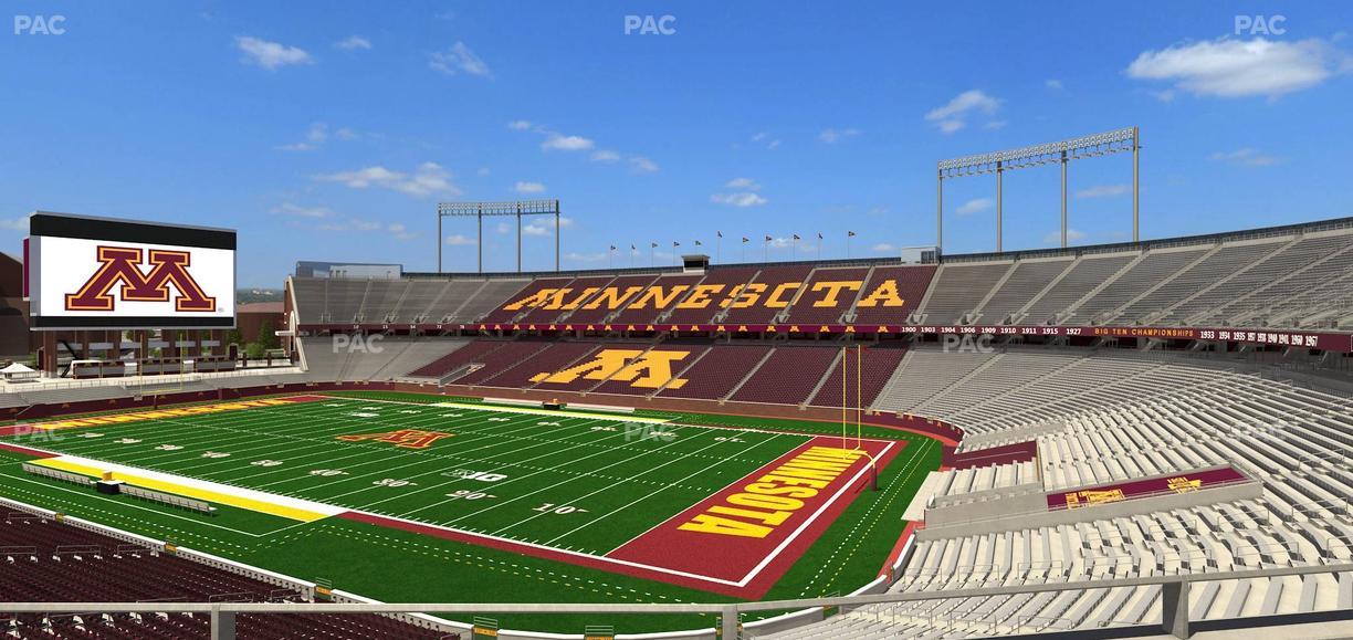 Huntington Bank Stadium - Section 234 Seat View