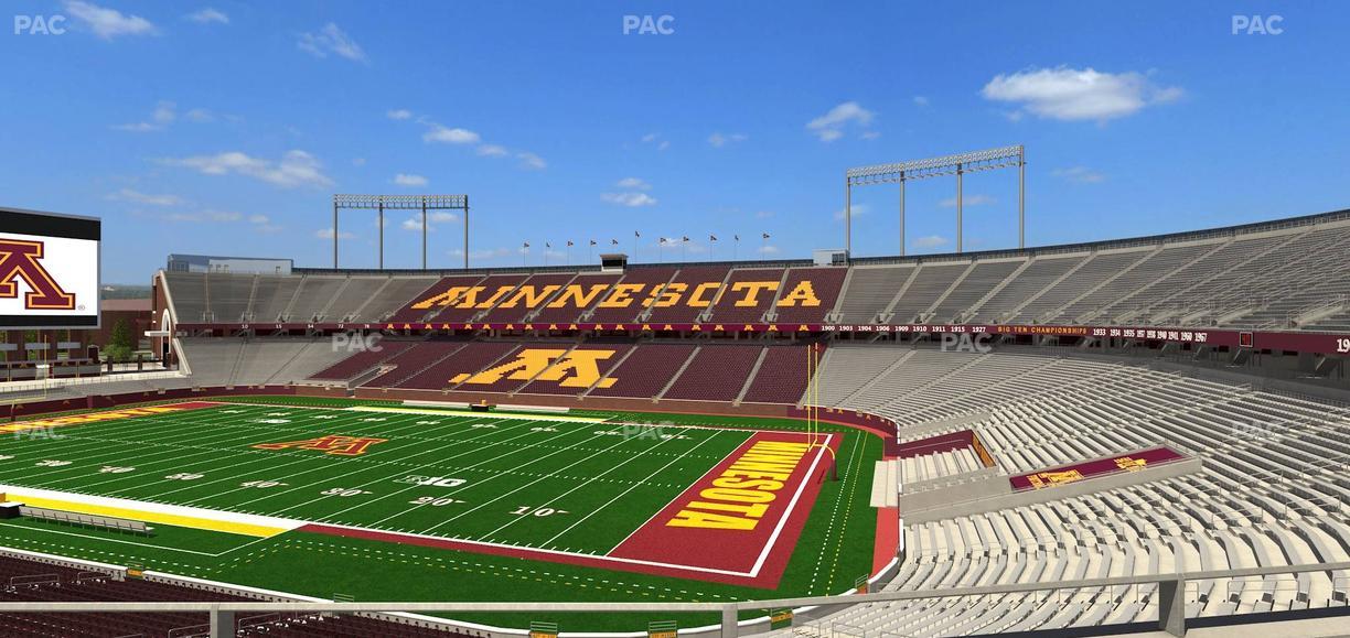 Huntington Bank Stadium - Section 235 Seat View