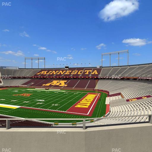 Huntington Bank Stadium - Section 235 Seat View