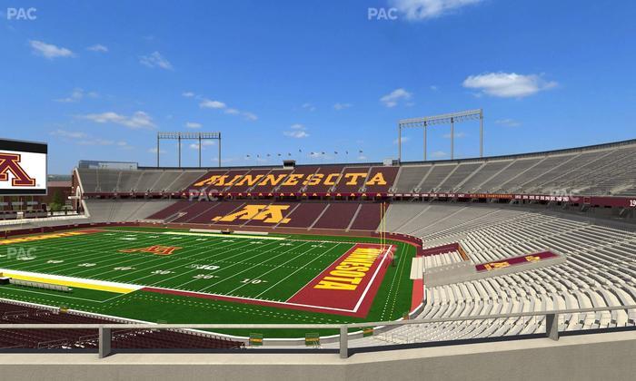 Huntington Bank Stadium - Section 235 Seat View