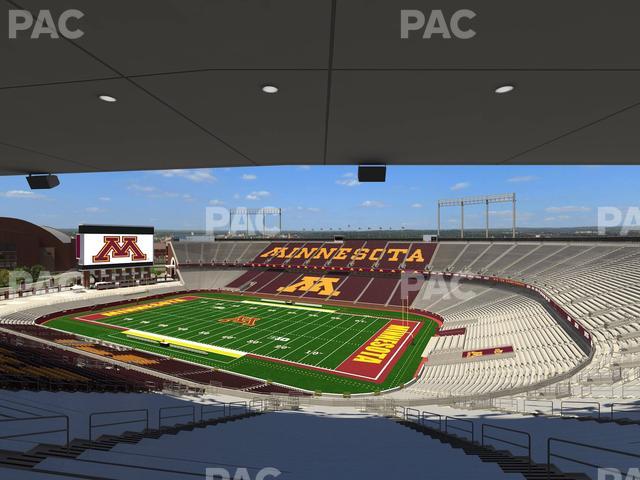 Huntington Bank Stadium - Section 235 Seat View Huntington Bank Stadium - Section 235 Seat View