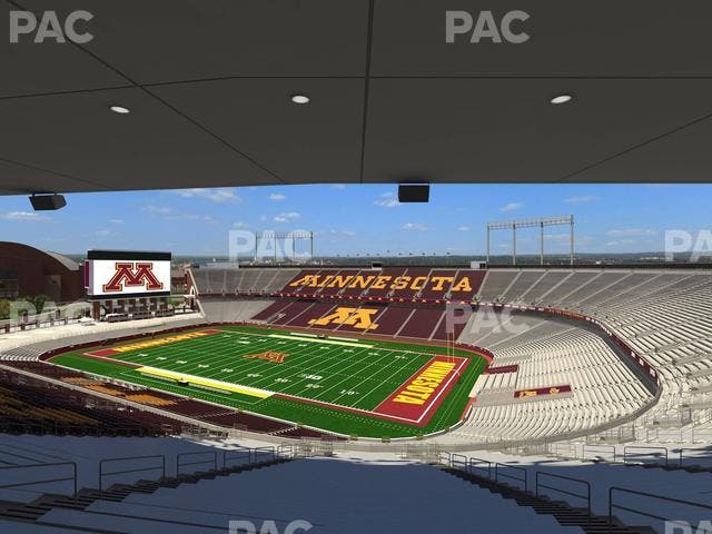 Huntington Bank Stadium - Section 235 Seat View