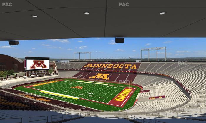 Huntington Bank Stadium - Section 235 Seat View