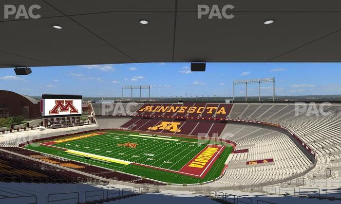 Huntington Bank Stadium - Section 235 Seat View