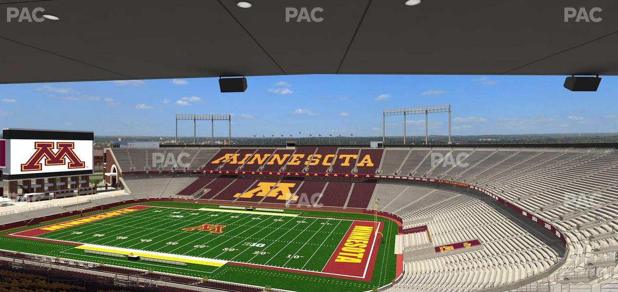 Huntington Bank Stadium - Section 236 Seat View