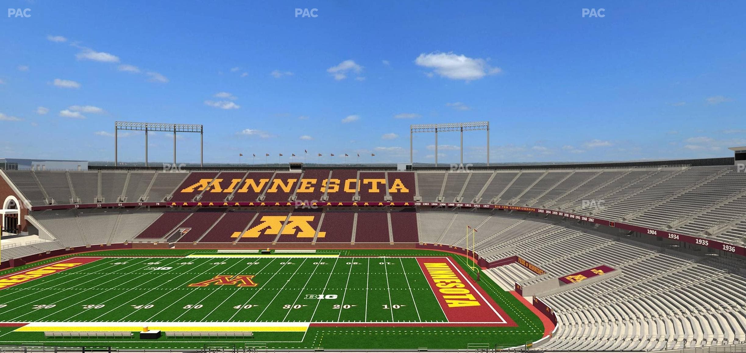 Huntington Bank Stadium - Section 238 Seat View