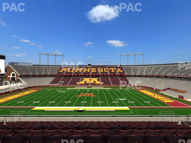 Huntington Bank Stadium - Section 240 Seat View Huntington Bank Stadium - Section 240 Seat View