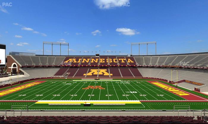 Huntington Bank Stadium - Section 240 Seat View