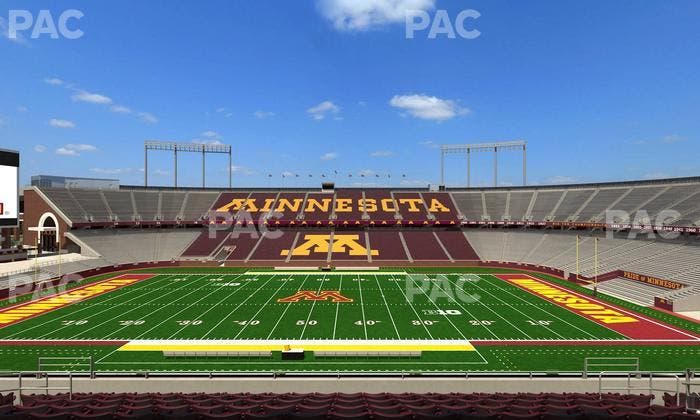 Huntington Bank Stadium - Section 240 Seat View