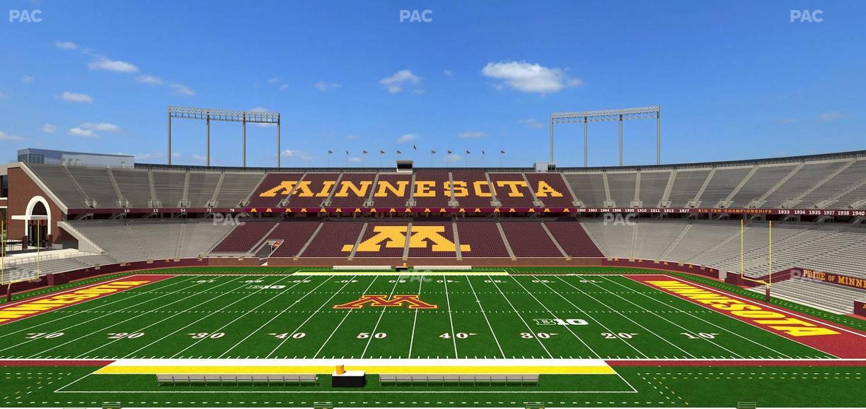 Huntington Bank Stadium - Section 240 Seat View