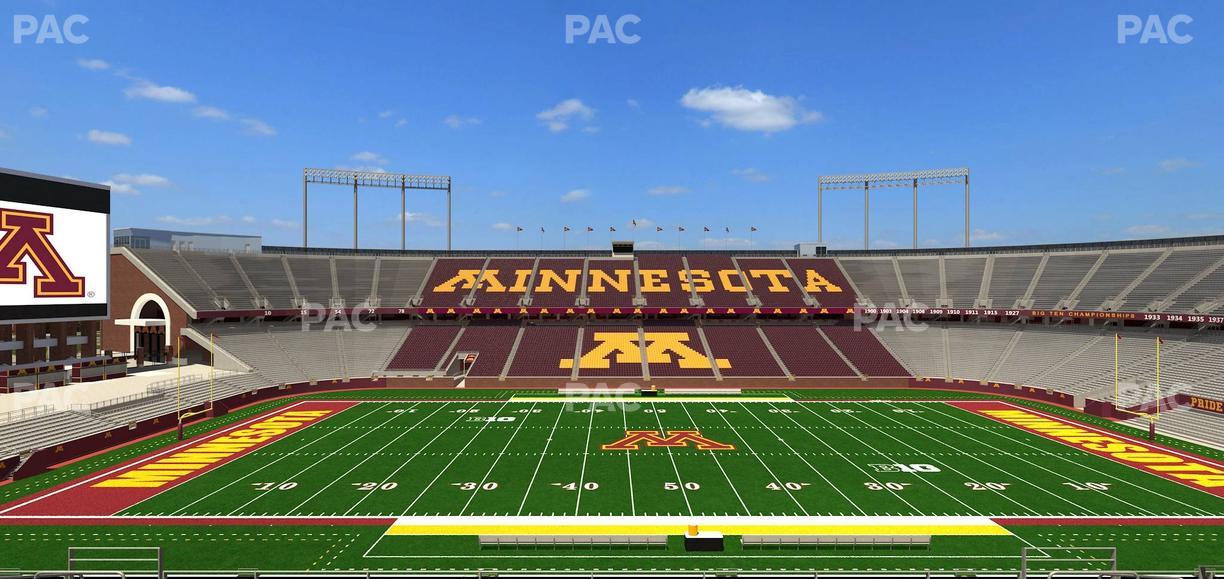 Huntington Bank Stadium - Section 241 Seat View