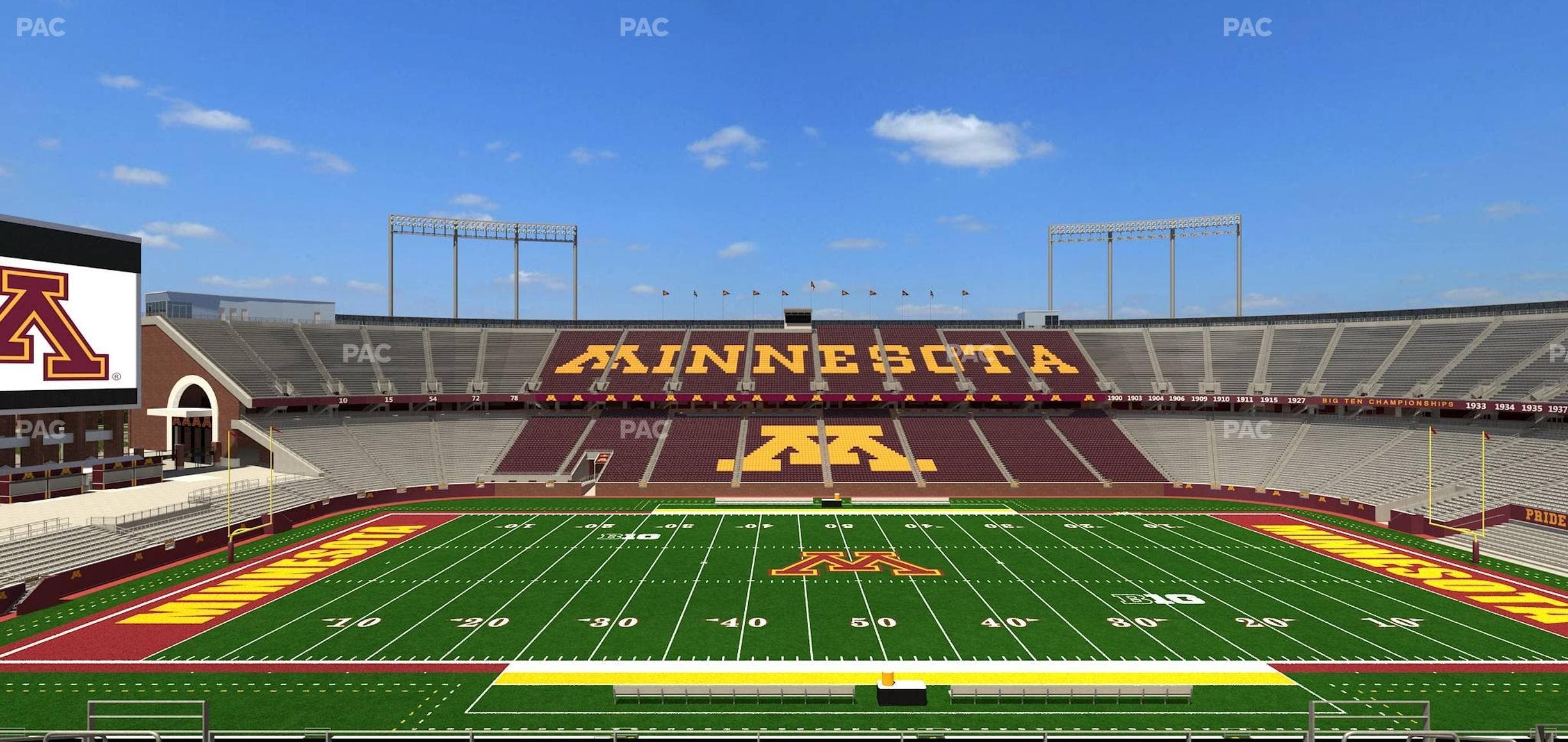 Huntington Bank Stadium - Section 241 Seat View