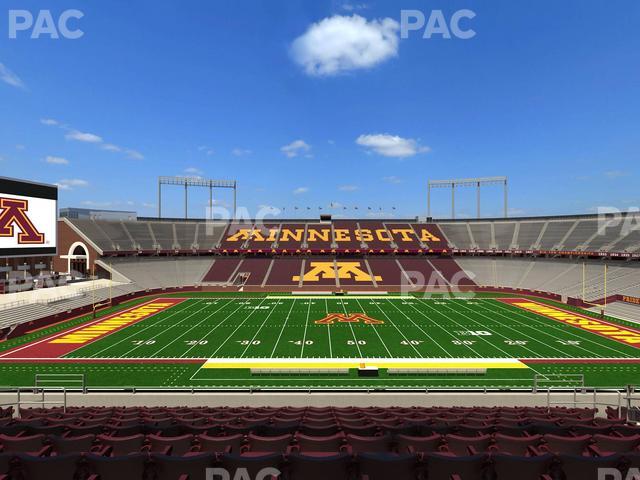 Huntington Bank Stadium - Section 241 Seat View Huntington Bank Stadium - Section 241 Seat View