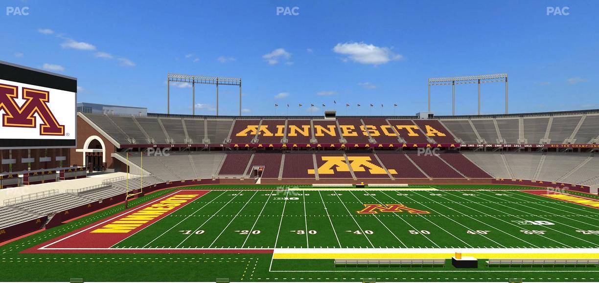 Huntington Bank Stadium - Section 242 Seat View