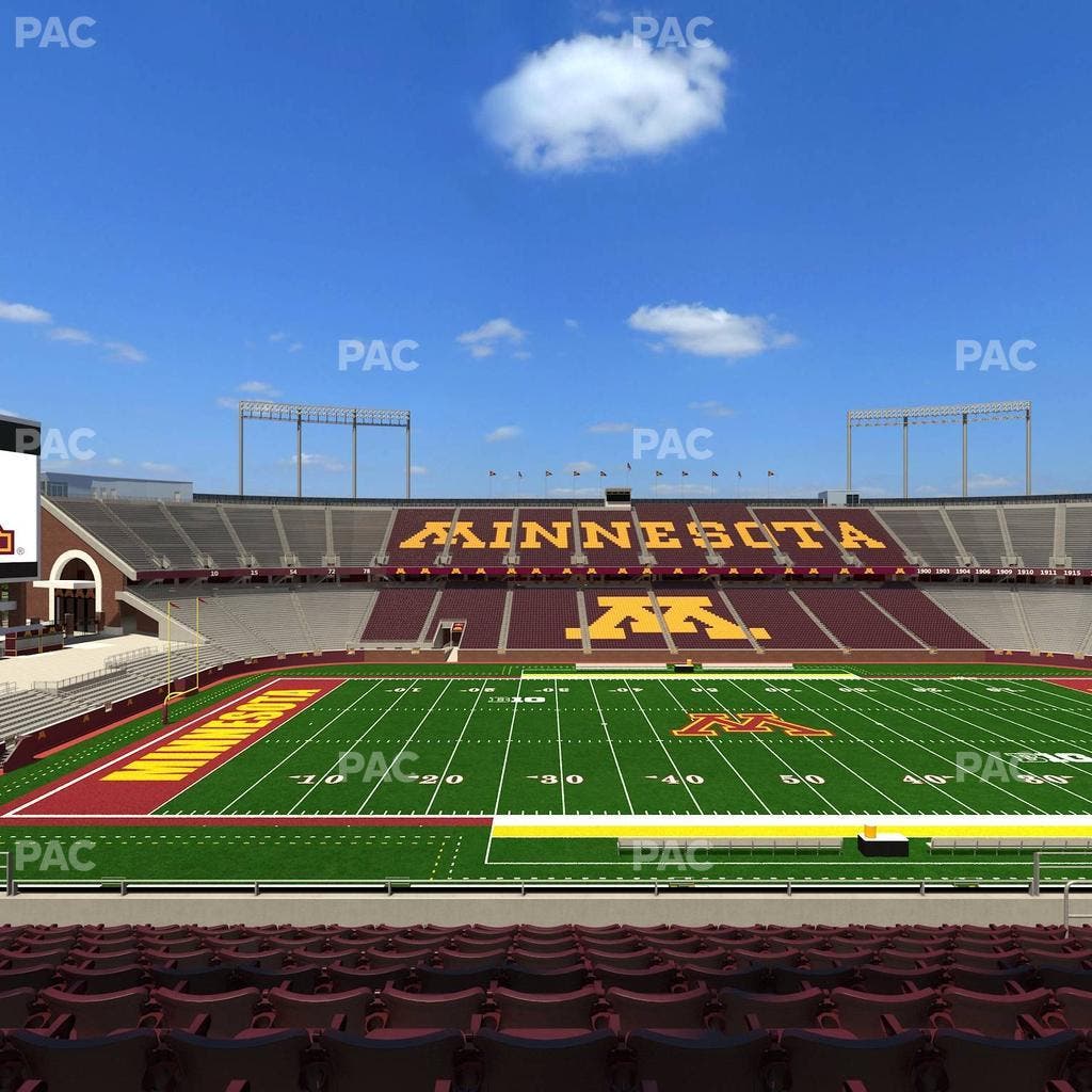 Huntington Bank Stadium - Section 242 Seat View