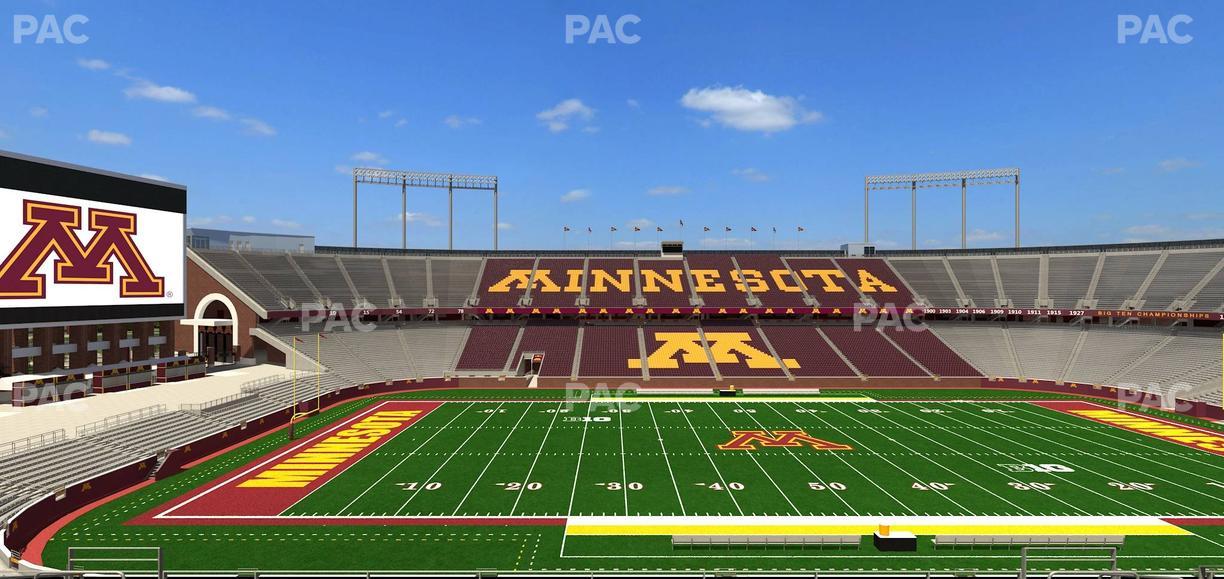 Huntington Bank Stadium - Section 242 Seat View