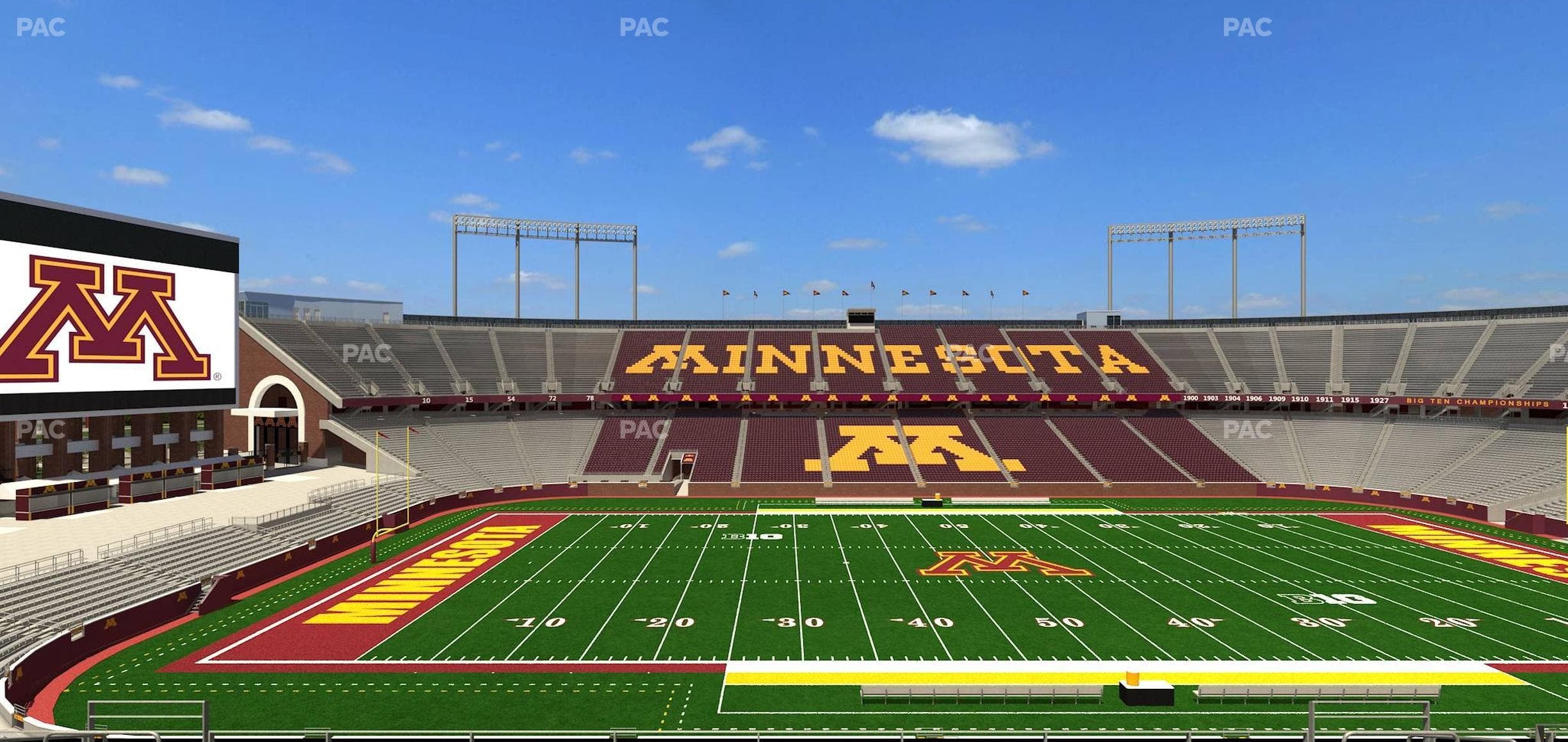 Huntington Bank Stadium - Section 242 Seat View