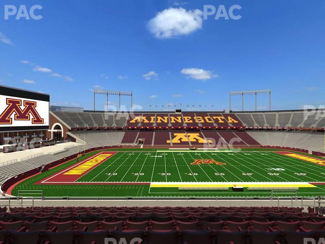 Huntington Bank Stadium - Section 242 Seat View Huntington Bank Stadium - Section 242 Seat View