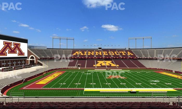 Huntington Bank Stadium - Section 242 Seat View