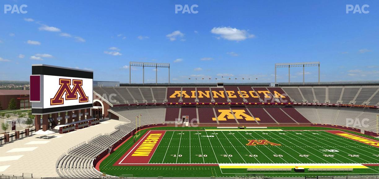 Huntington Bank Stadium - Section 243 Seat View