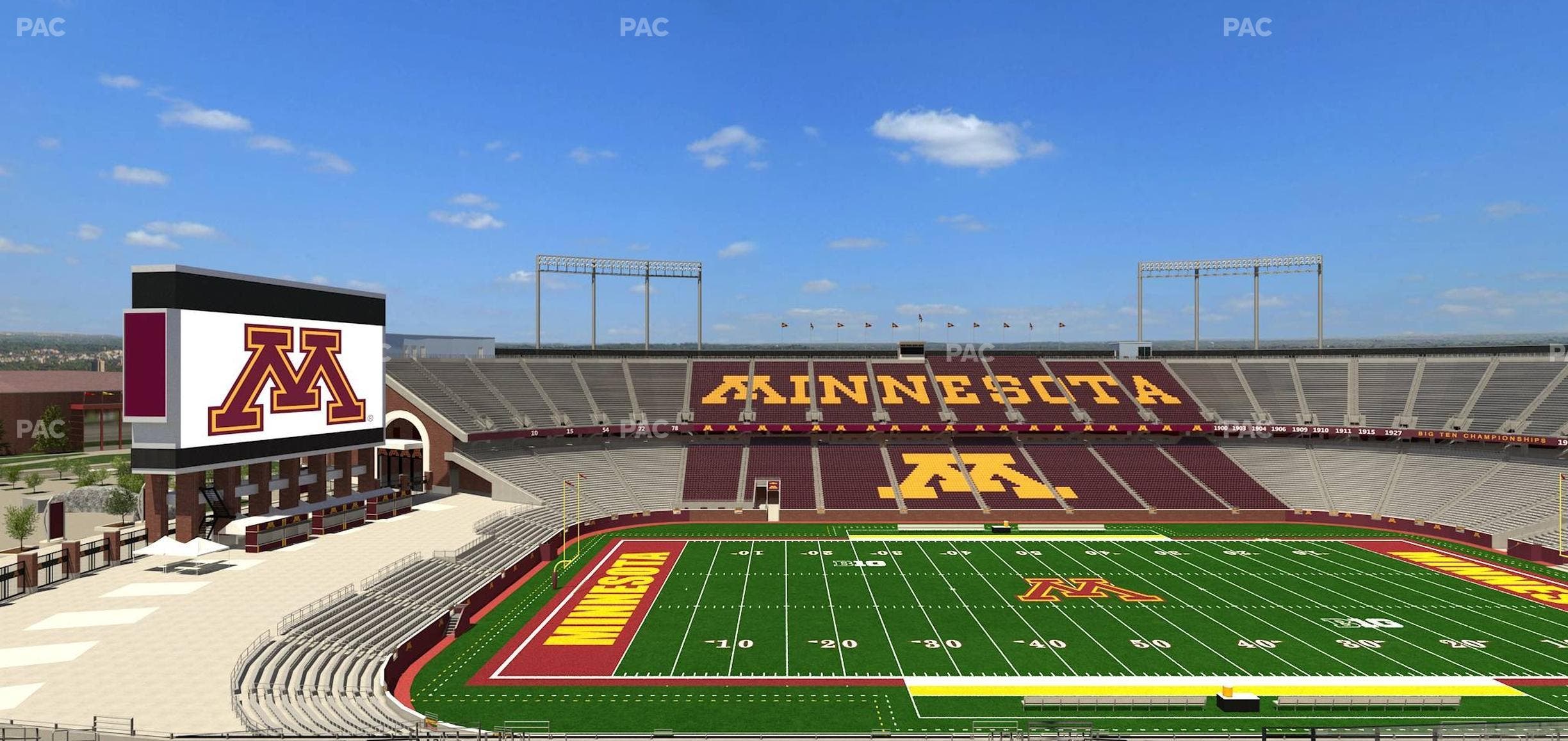 Huntington Bank Stadium - Section 243 Seat View
