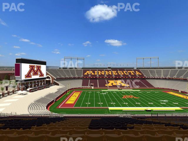 Huntington Bank Stadium - Section 243 Seat View Huntington Bank Stadium - Section 243 Seat View