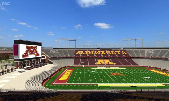 Huntington Bank Stadium - Section 243 Seat View