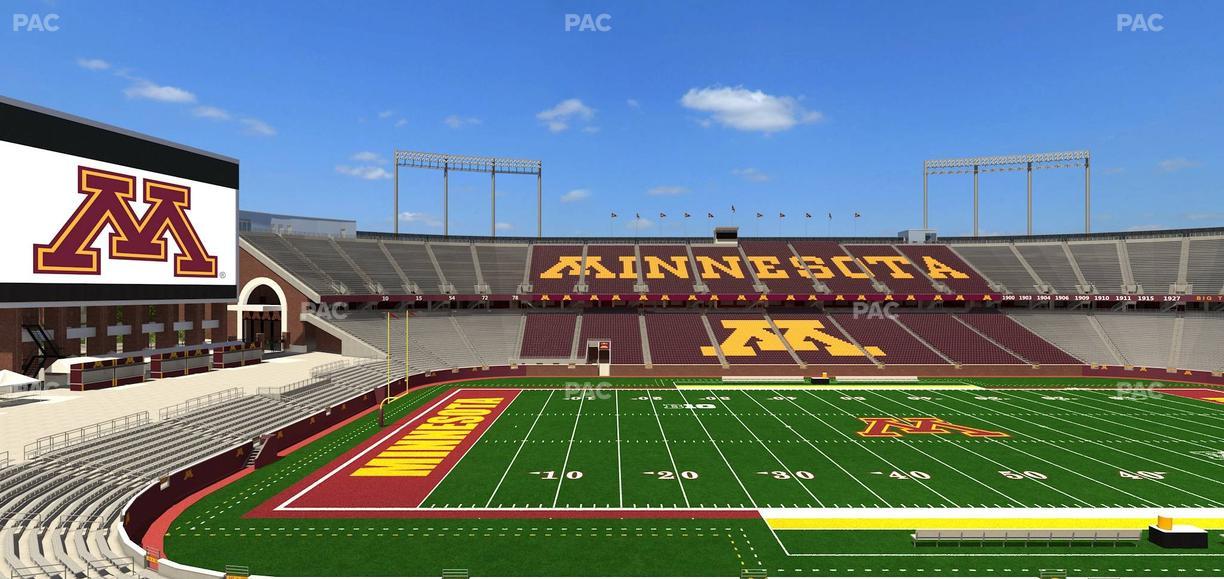 Huntington Bank Stadium - Section 243 Seat View