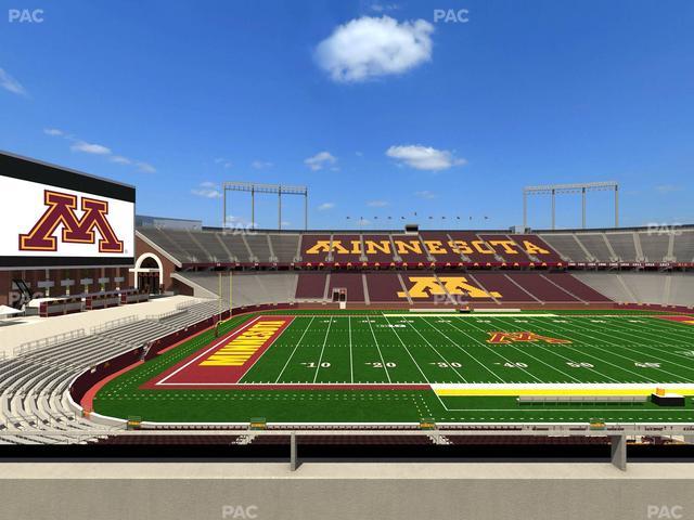 Huntington Bank Stadium - Section 243 Seat View