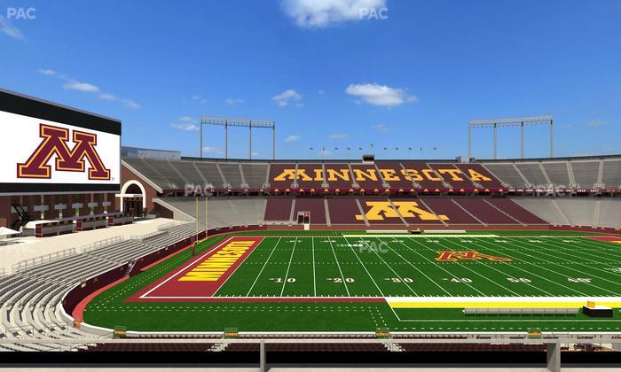 Huntington Bank Stadium - Section 243 Seat View