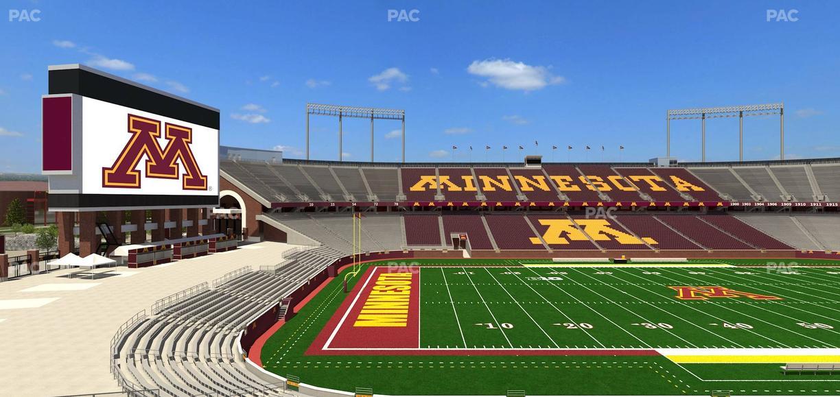 Huntington Bank Stadium - Section 244 Seat View