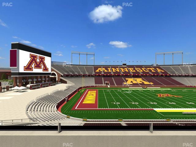 Huntington Bank Stadium - Section 244 Seat View