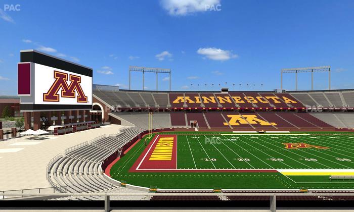 Huntington Bank Stadium - Section 244 Seat View