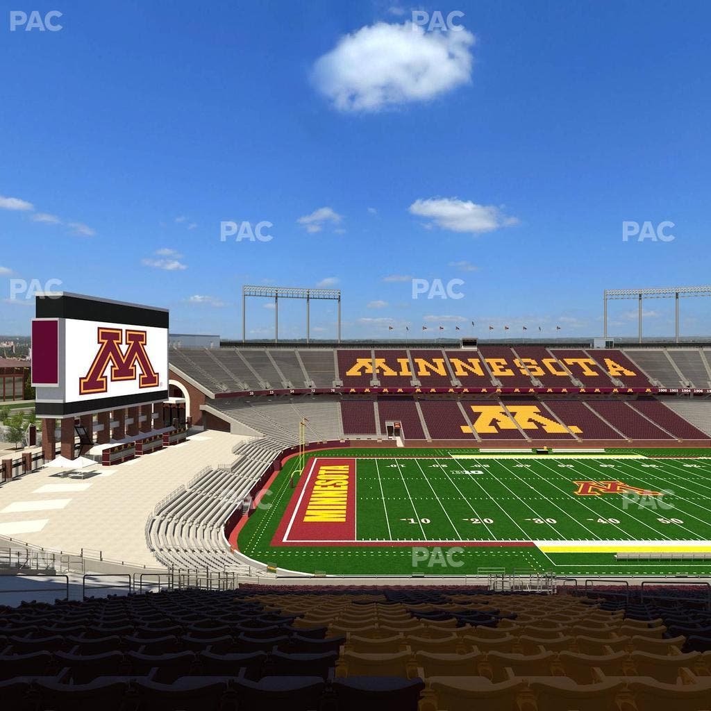 Huntington Bank Stadium - Section 244 Seat View