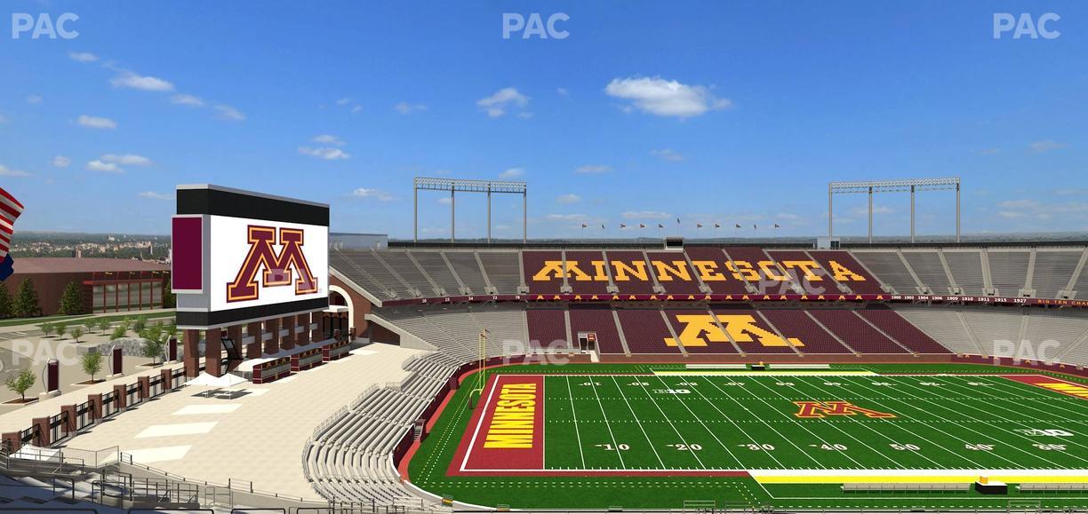 Huntington Bank Stadium - Section 244 Seat View