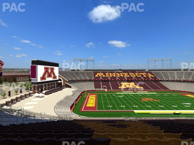 Huntington Bank Stadium - Section 244 Seat View Huntington Bank Stadium - Section 244 Seat View