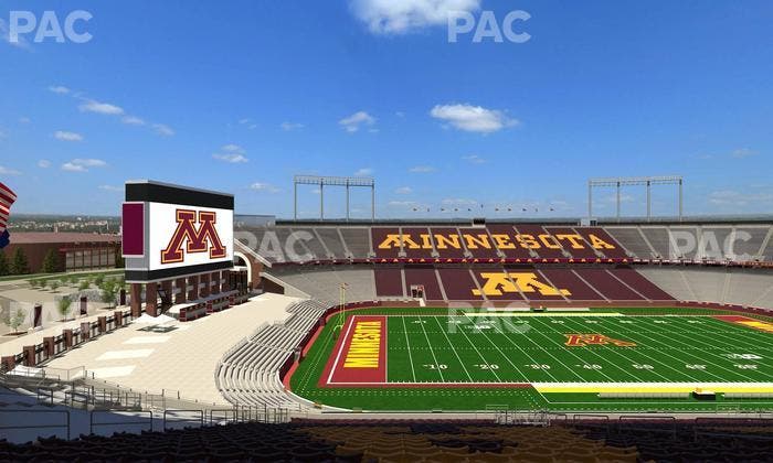 Huntington Bank Stadium - Section 244 Seat View