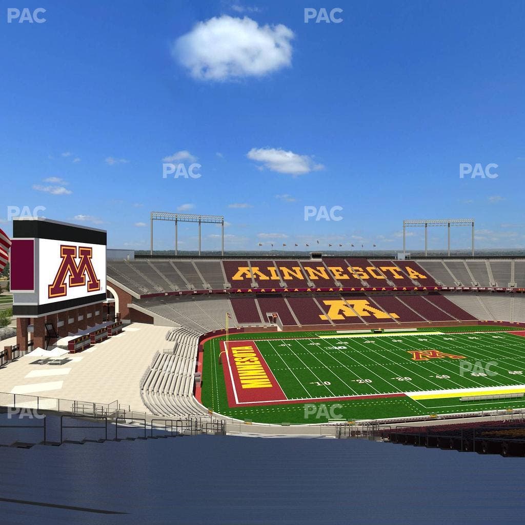 Huntington Bank Stadium - Section 245 Seat View
