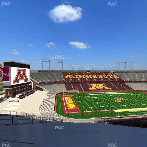 Huntington Bank Stadium - Section 245 Seat View