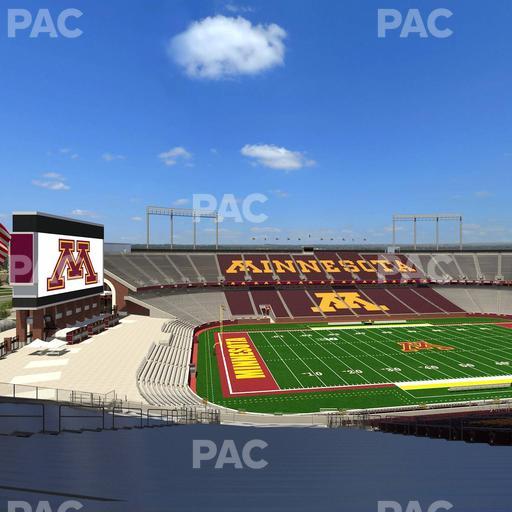 Huntington Bank Stadium - Section 245 Seat View